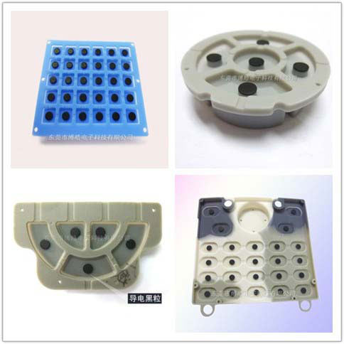 導電黑粒硅膠按鍵