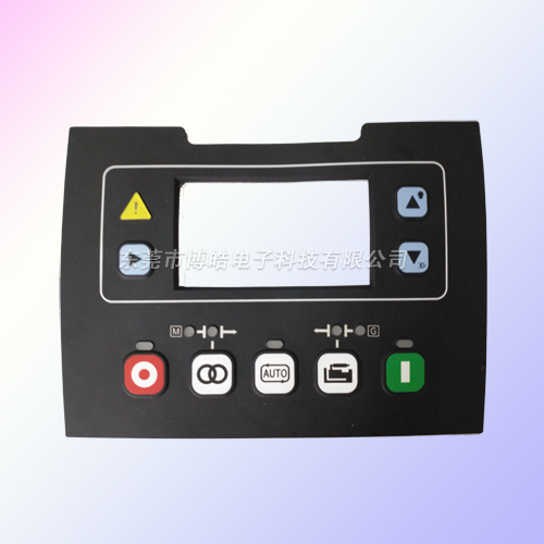 發(fā)電機(jī)控制器硅膠面板