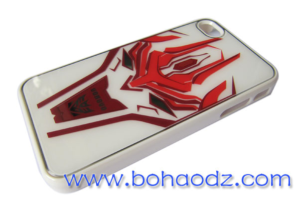 變型金剛蘋(píng)果手機(jī)套白色