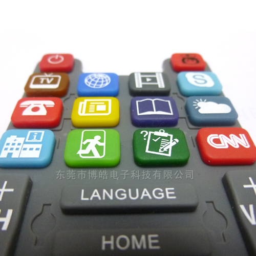 絲印工藝——個(gè)性遙控器硅膠按鍵