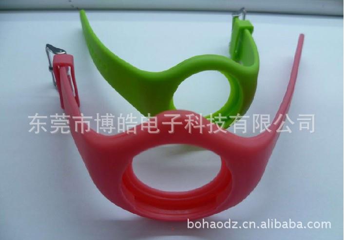 博皓兒童彩色硅膠手表帶 可開(kāi)模定制