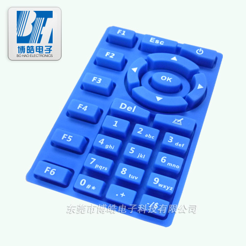 提供可自定義顏色的儀器設備導電硅膠按鍵定制