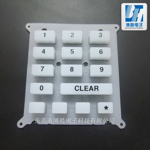 座機(jī)電話油墨導(dǎo)電硅膠按鍵支持定制