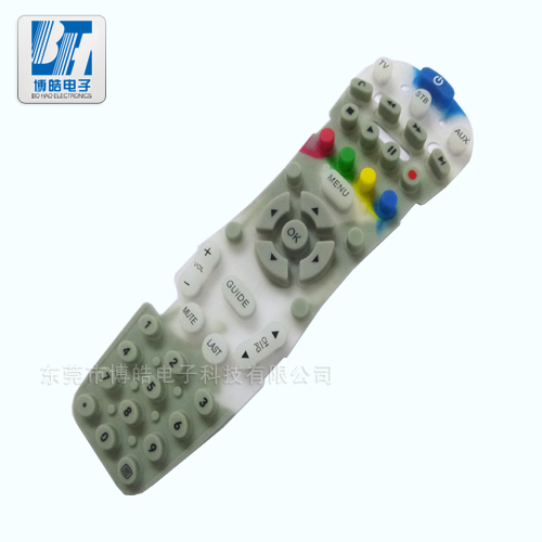 專業(yè)定制硅膠按鍵|網(wǎng)絡(luò)電視遙控器硅膠按鍵定制
