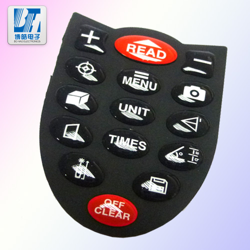 測(cè)距儀滴膠硅膠按鍵|測(cè)量?jī)x滴軟膠滴硬膠硅膠按鍵