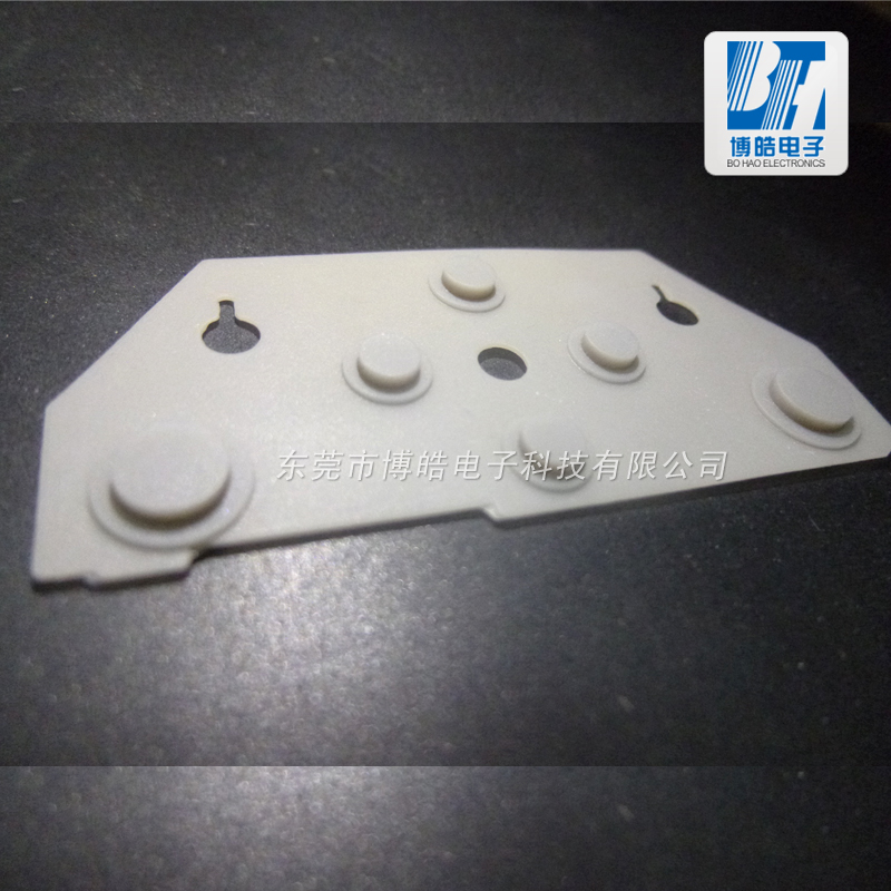 用在機(jī)械控制面板內(nèi)襯硅膠按鍵可定制