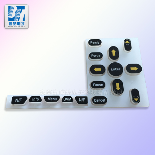 提供智能打印機(jī)專用亞克力硅膠按鍵定制生產(chǎn)