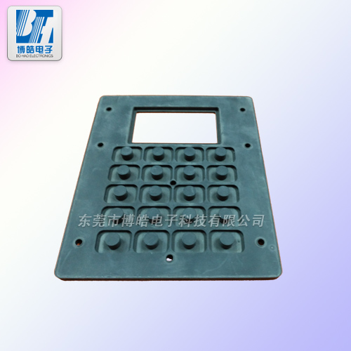 加油機(jī)內(nèi)置硅膠按鍵|阻燃性?xún)?nèi)襯硅膠按鍵定制