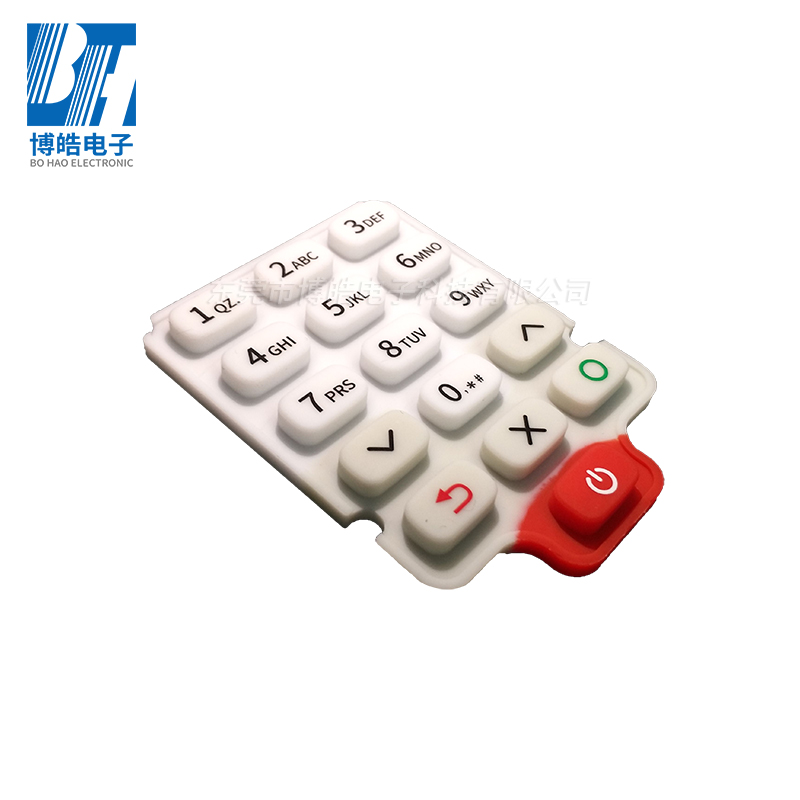 手持多功能檢測(cè)儀硅膠按鍵