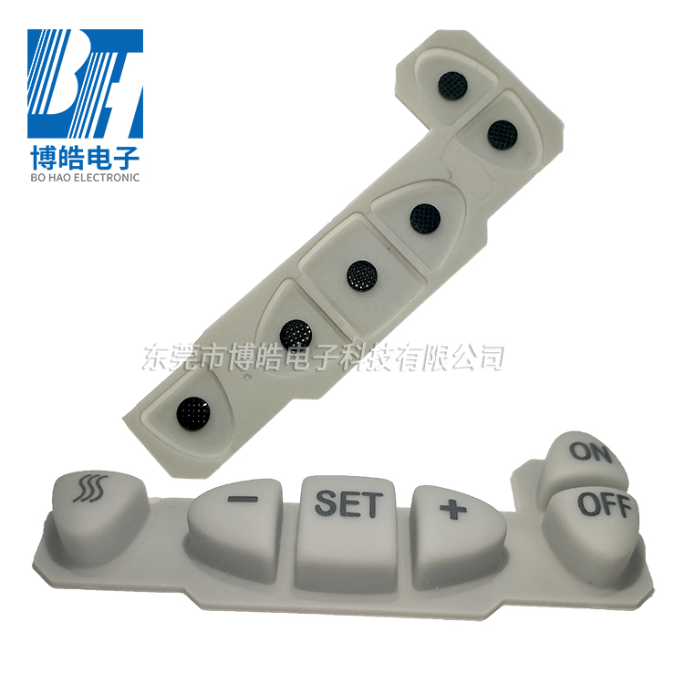 提供電子訓狗器硅膠按鍵來圖來樣開模定制